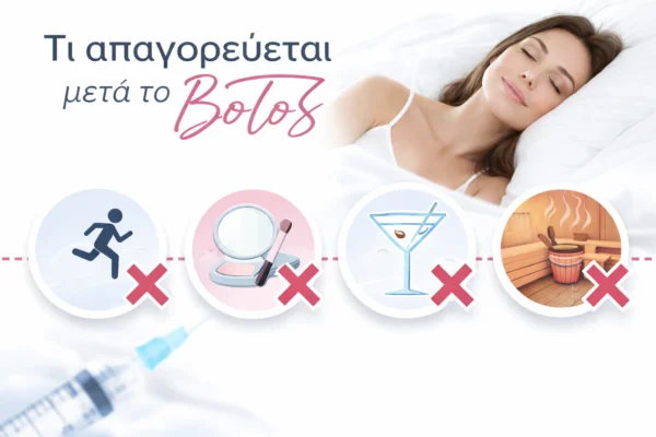 Τι απαγορεύεται μετά το botox - Αναλυτικός οδηγός