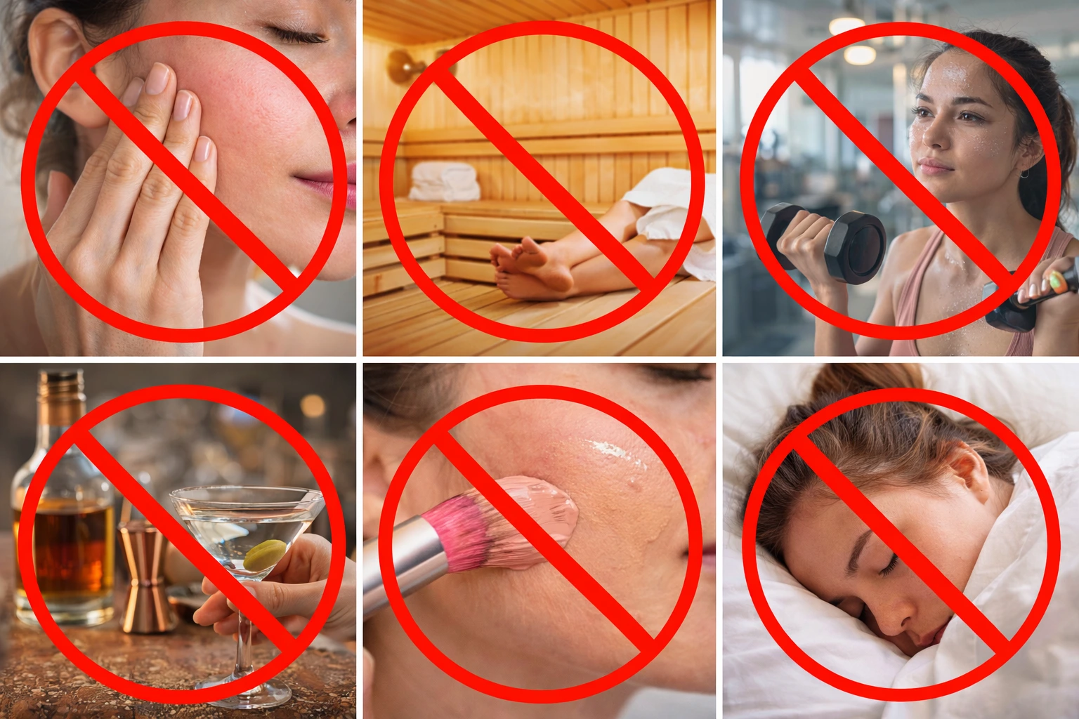 Τι δεν πρέπει να κάνω μετά το υαλουρονικό; Οδηγός